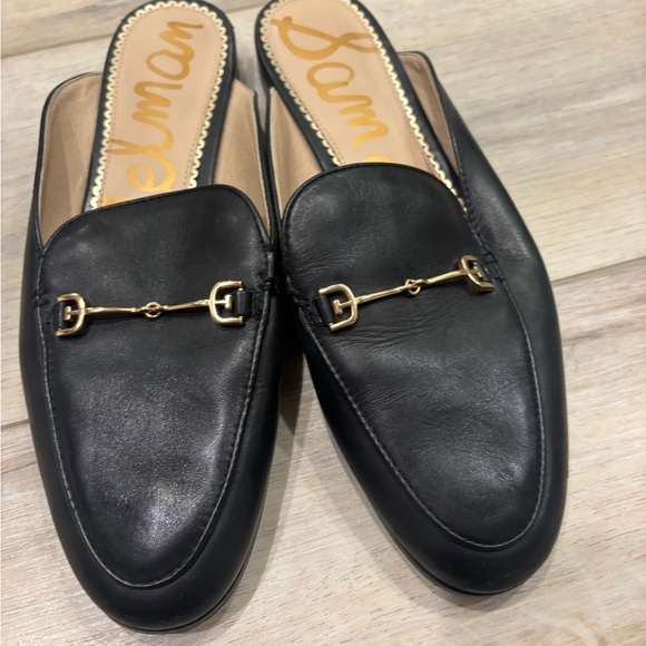 Sam Edelman Linnie Bit Mule Elegant Black Loafers - Picture 8 of 9